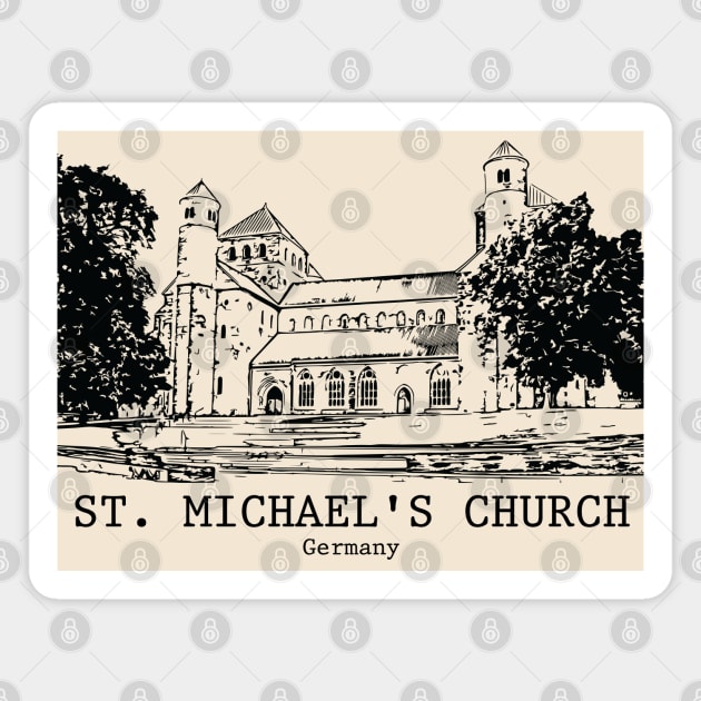 St. Michael's Church - Germany Magnet by Lakeric
